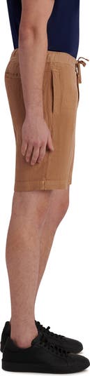 Drawstring Linen Shorts