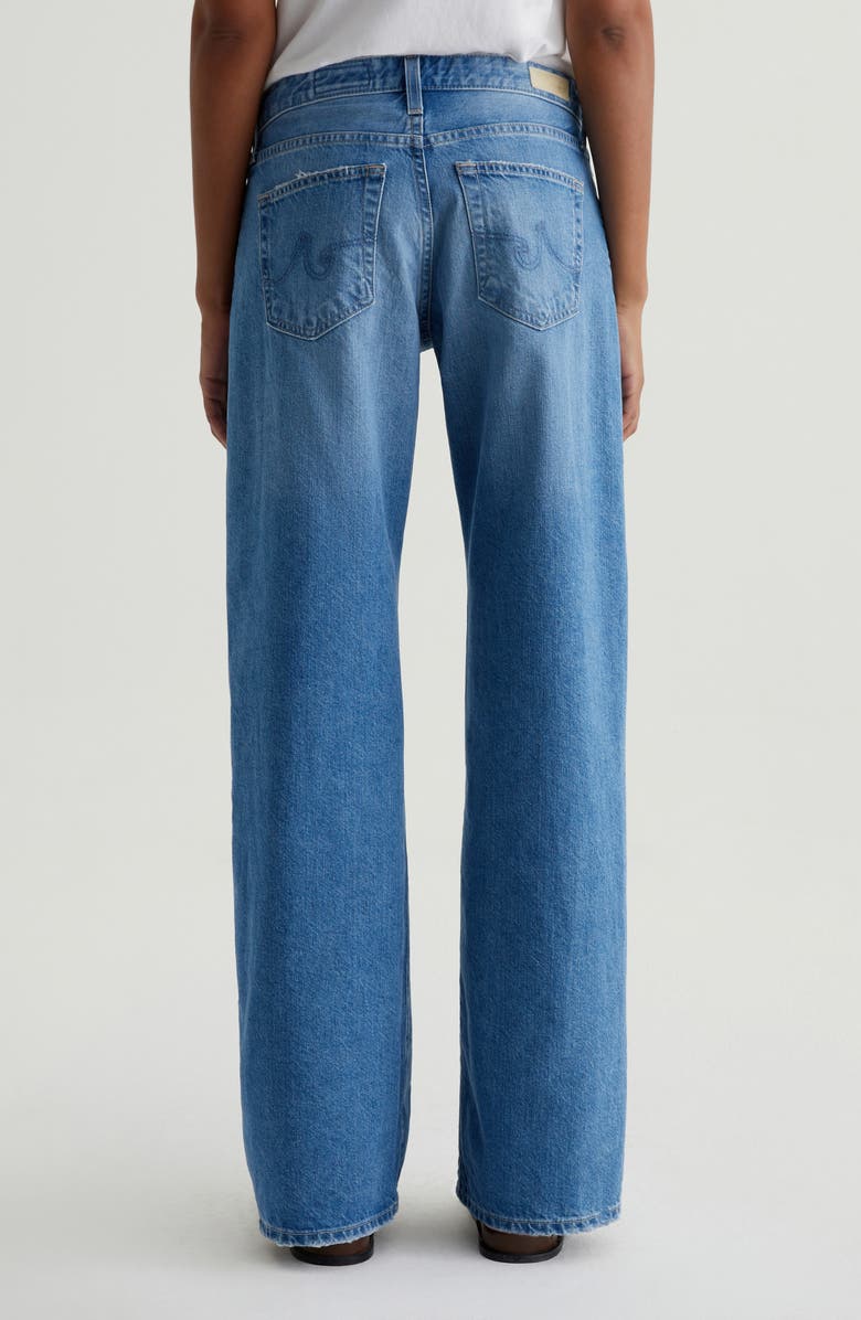 AG Adria Low Rise Baggy Wide Leg Jeans, Alternate, color, Flashback