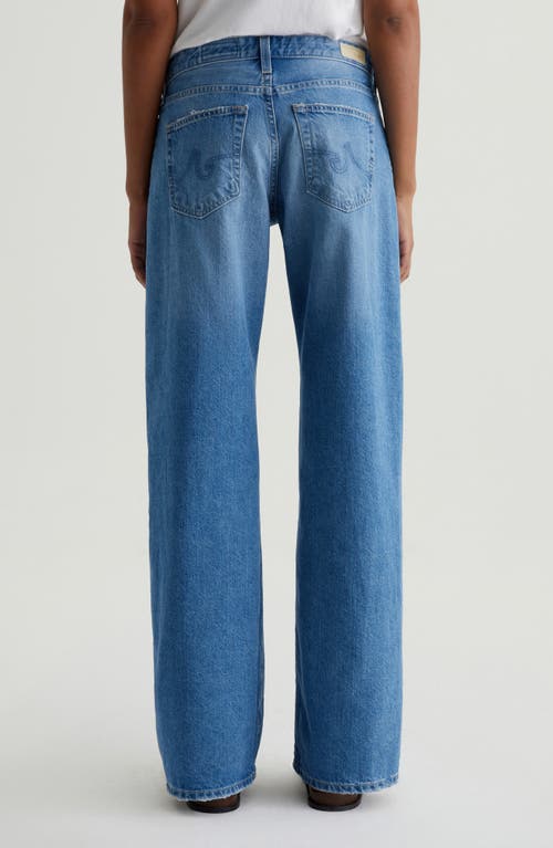 Ag Adria Low Rise Bgy Wide Leg Jeans In Flashback