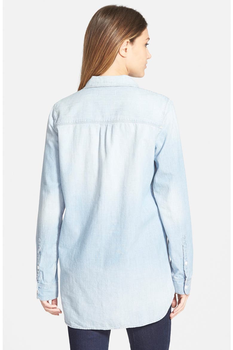 Ex-Boyfriend Chambray Shirt, Alternate, color, BUCKLEY WASH