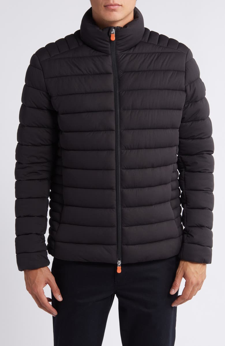 Save The Duck Ari Water Resistant Recycled Polyester Puffer Jacket, Alternate, color,