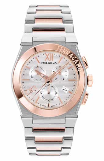 FERRAGAMO Vega Chronograph Bracelet Watch, 42mm