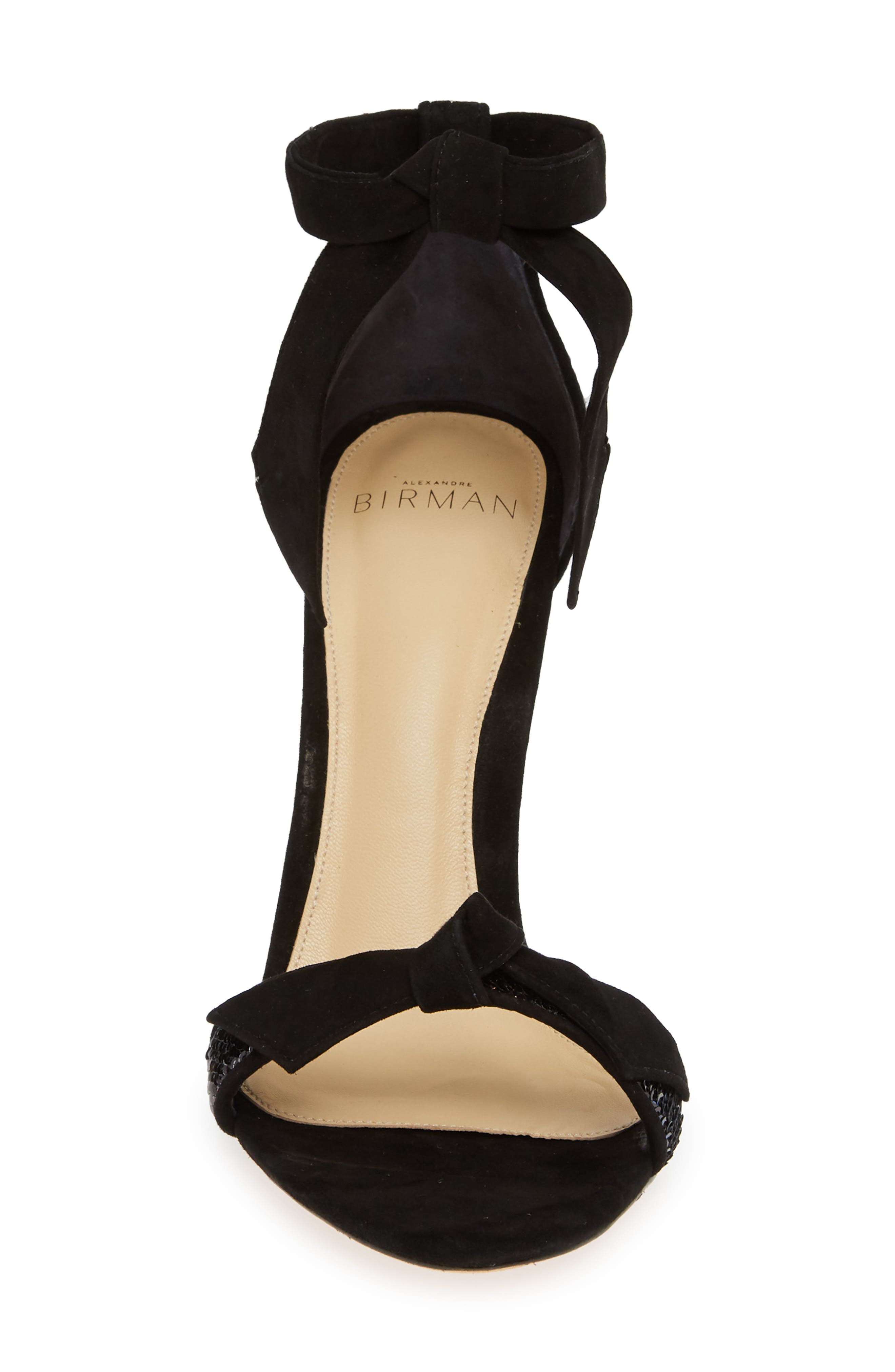 Clarita Tie Strap Sandal, Alternate, color, BLACK MULTI