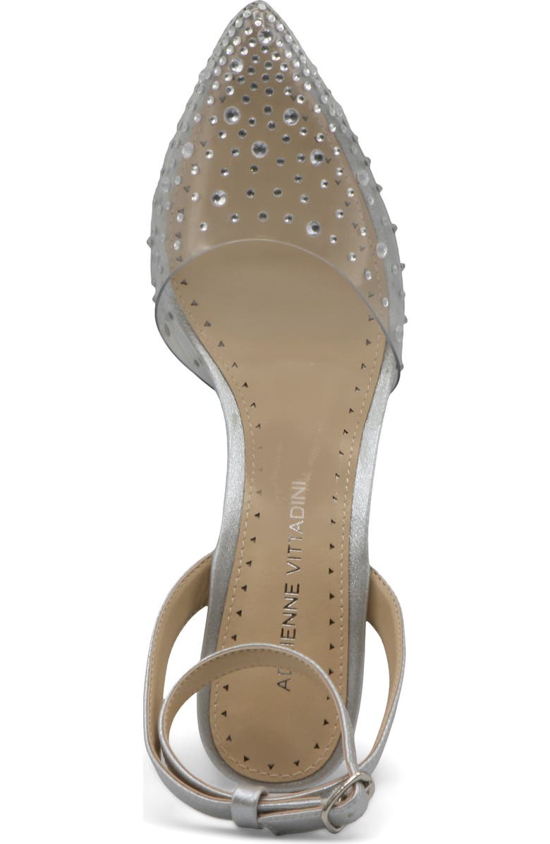 Adrienne Vittadini Jeweled Ankle Strap Pump, Alternate, color,