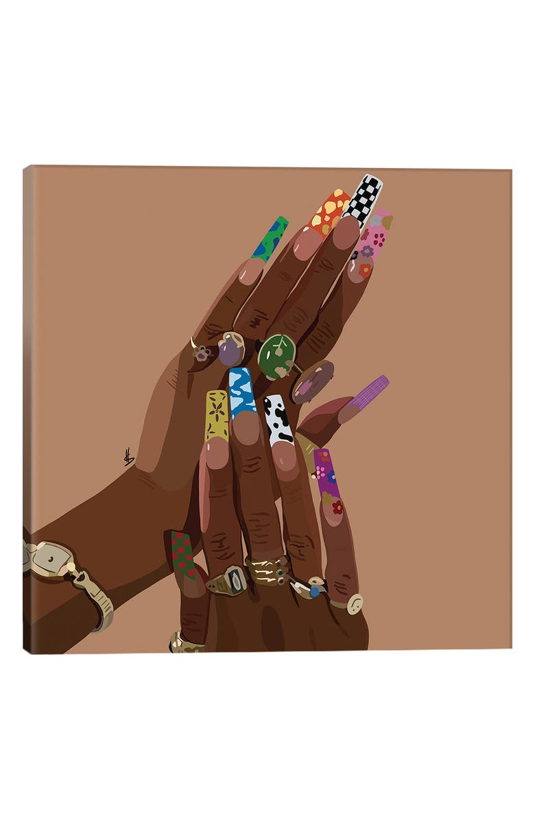 iCanvas Fresh Set by Artpce Canvas Wall Art - 18"x18", Main, color,