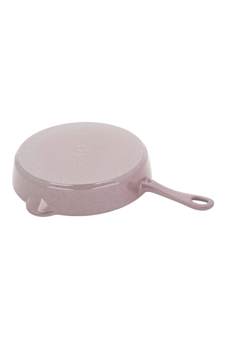 11-Inch Enameled Cast Iron Traditional Deep Skillet, Alternate, color, LILAC
