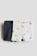 H&M 2-pack Cotton Jersey Shorts