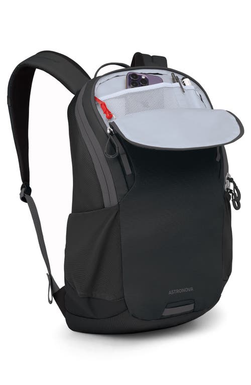 Osprey Astronova Laptop Backpack In Black/coal Grey