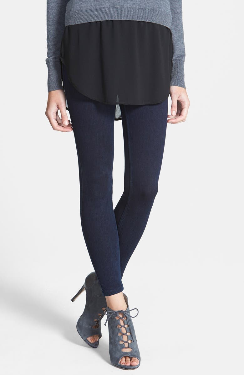 Hue Denim Leggings, Alternate, color, 