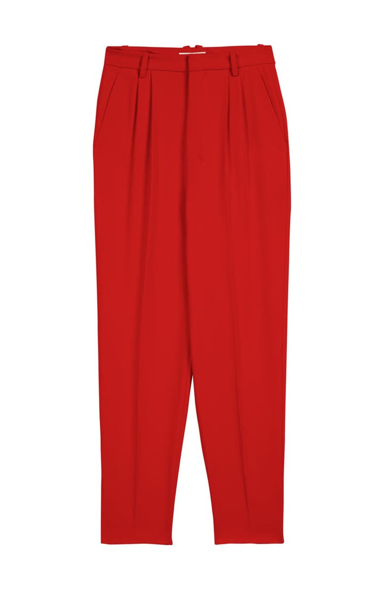 SUISTUDIO Dan Red High Rise Trousers, Alternate, color,