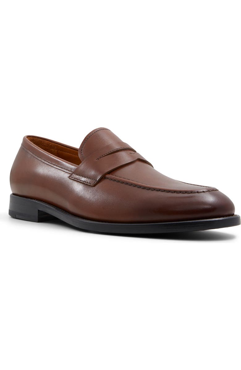Brooks Brothers Greenwich Penny Loafer, Main, color, Cognac