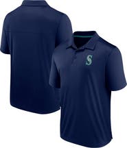 FANATICS Men's Fanatics Branded  Navy Seattle Mariners Fitted Polo