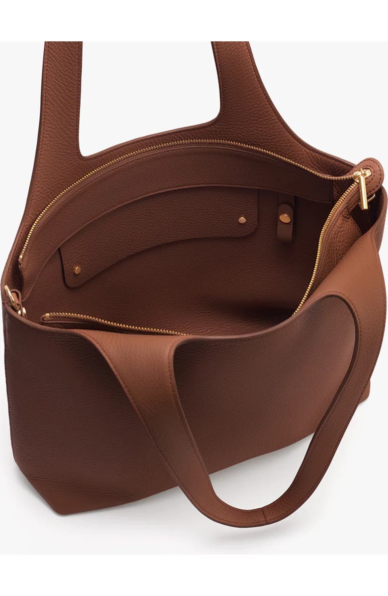 Cuyana System Zipper Tote 13-inch, Alternate, color, Dark Chestnut