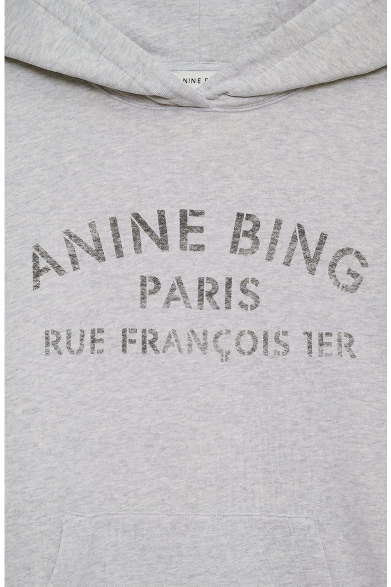 Harvey Paris Stencil Sweatshirt, Alternate, color, Heather Grey