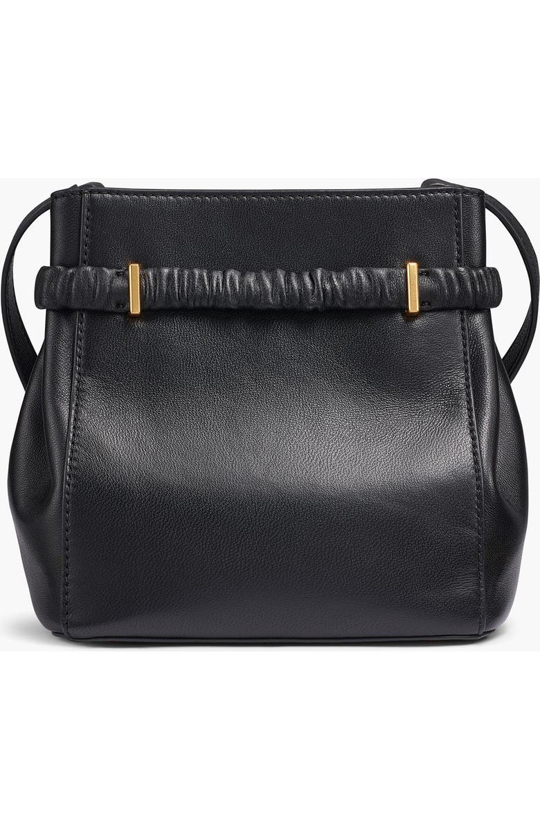 Donna Karan New York Gingham Crossbody, Alternate, color, Blk/Gold