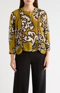 Adrianna Papell Large Print Top