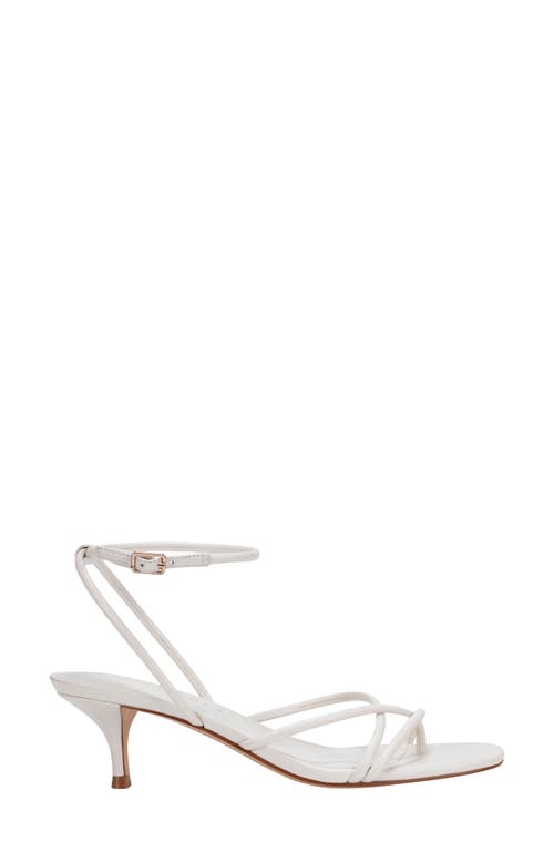 Marc Fisher Ltd Ballen Strappy Sandal In White