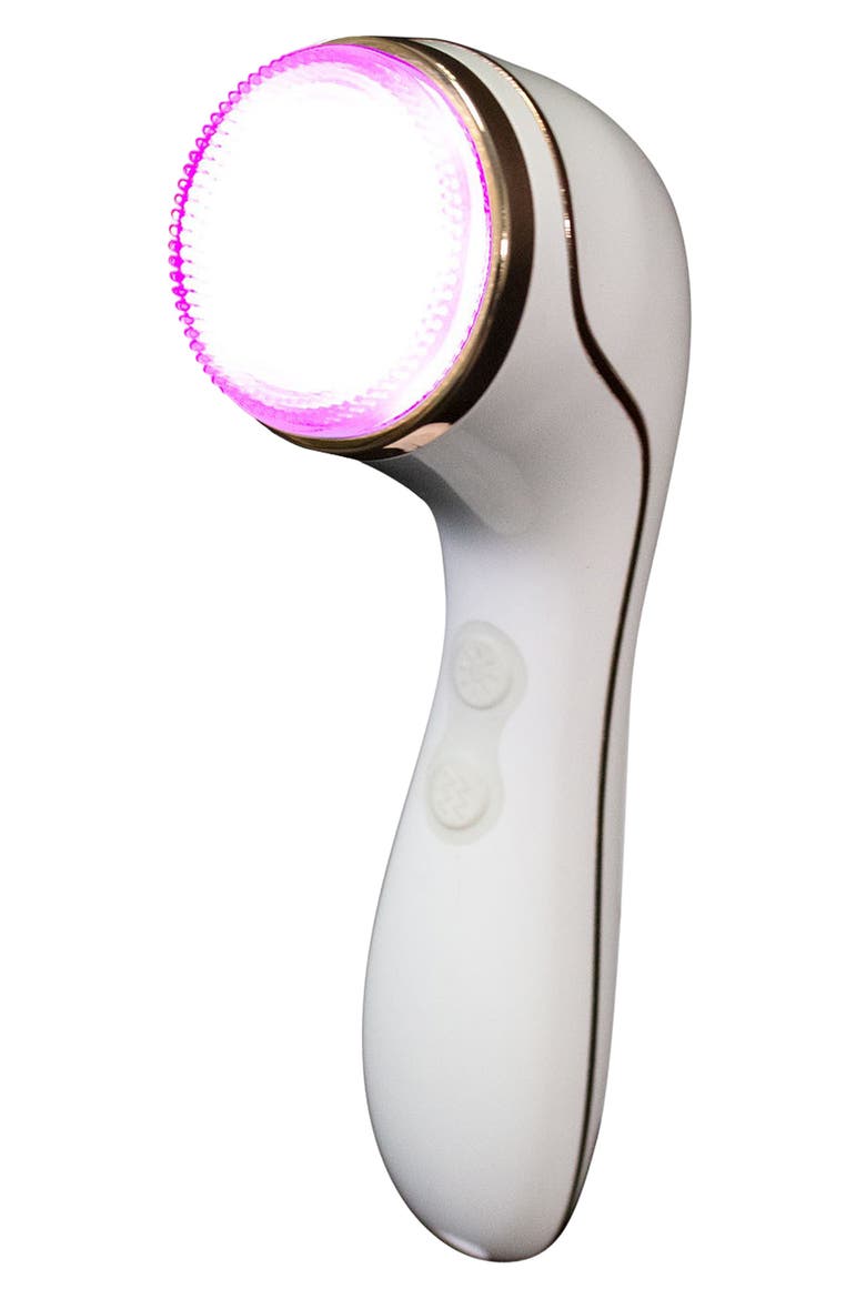 Lux Sonique LED Sonic Cleansing Device, Alternate, color, WHITE