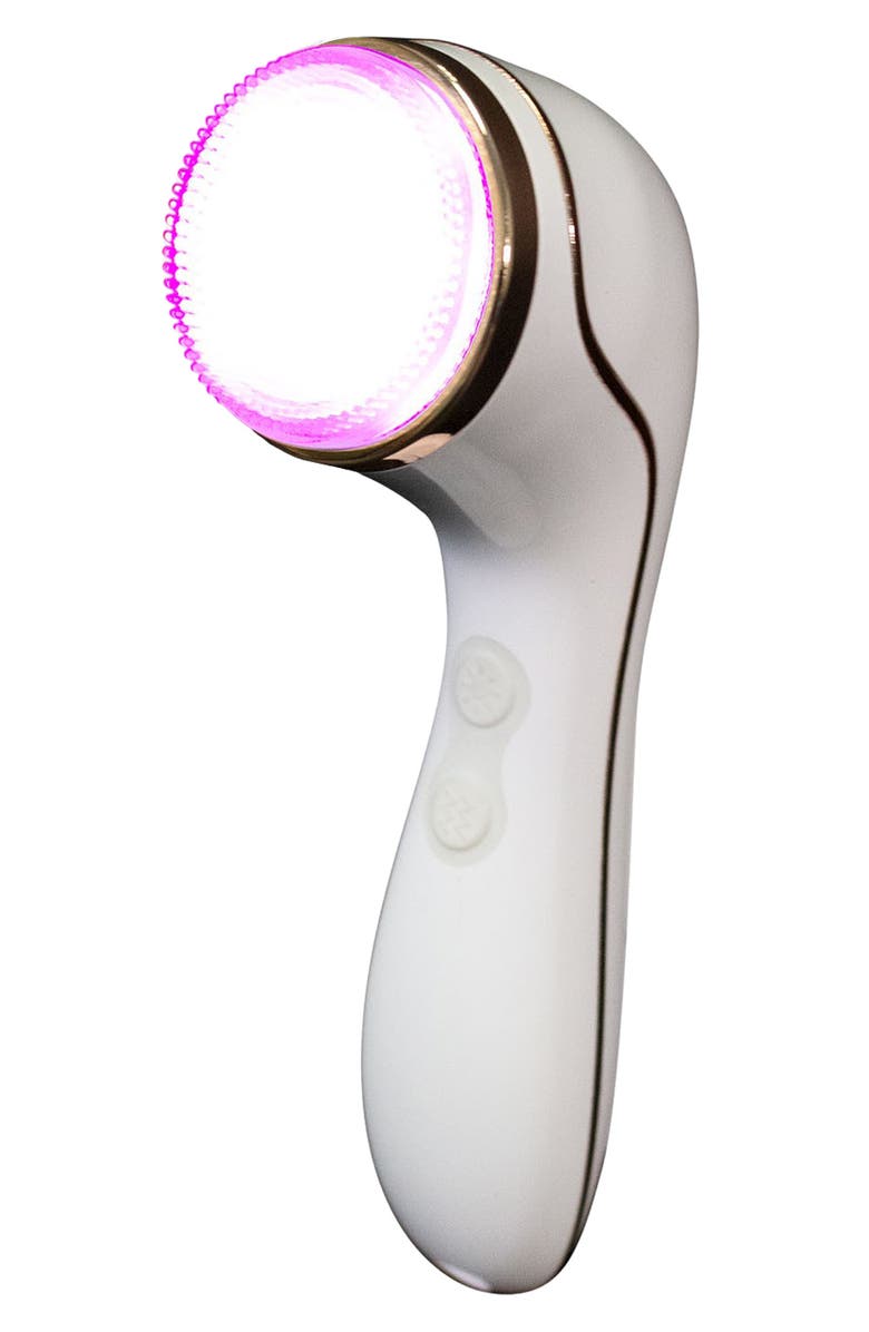 REVIVE LIGHT THERAPY Lux Sonique LED Sonic Cleansing Device, Alternate, color, White