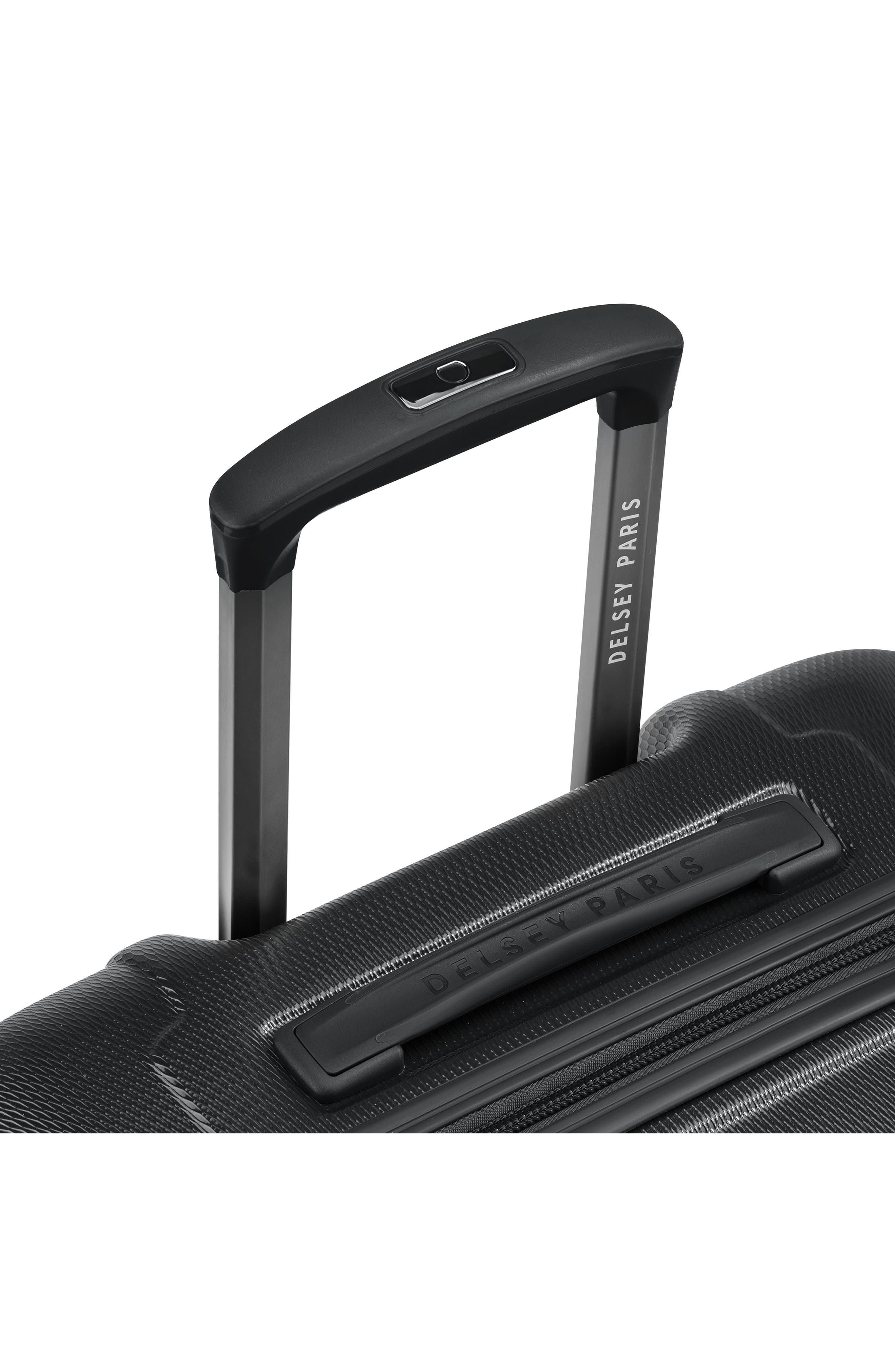 DELSEY Flanerie 22-Inch Hardside Carry-On Luggage, Alternate, color, Black