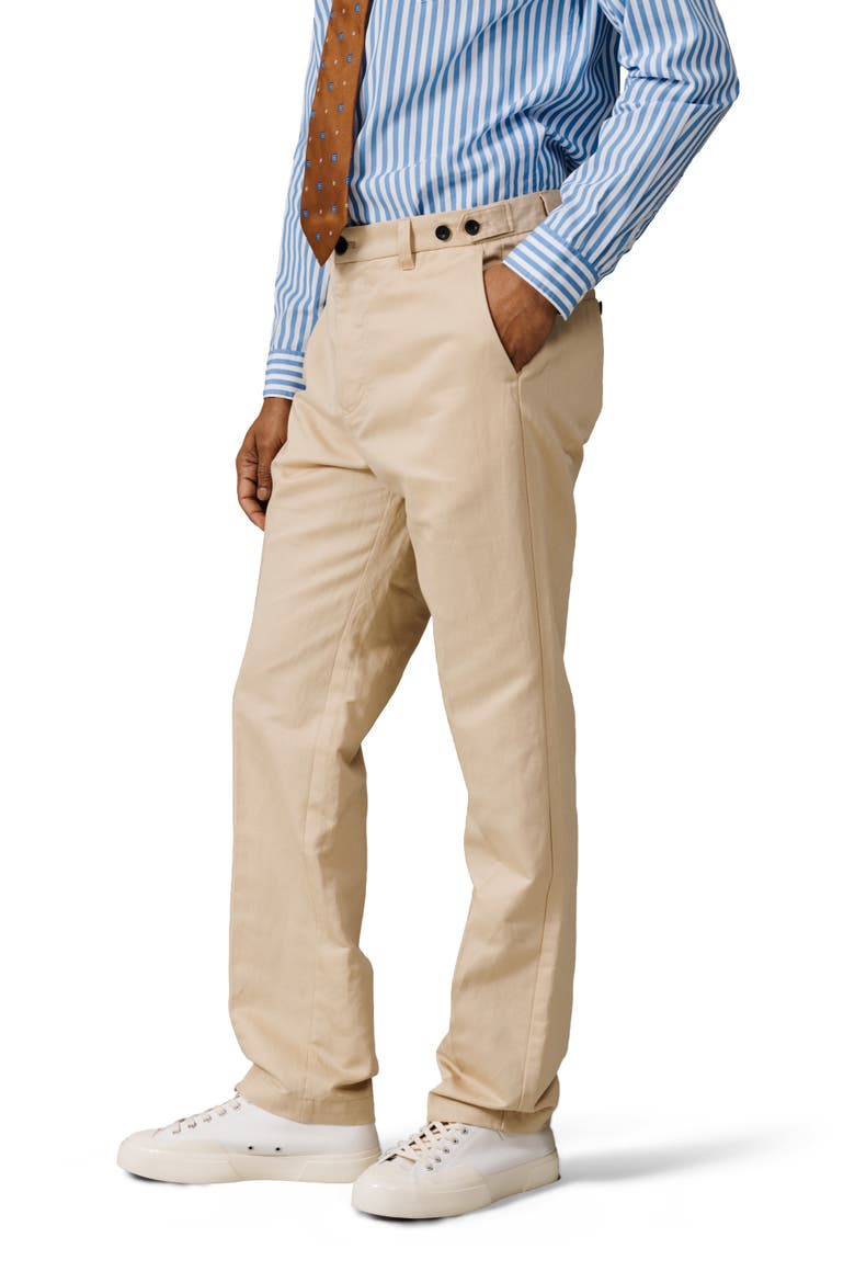 Pasmore Slim Leg Suit Trouser, Alternate, color, Sand