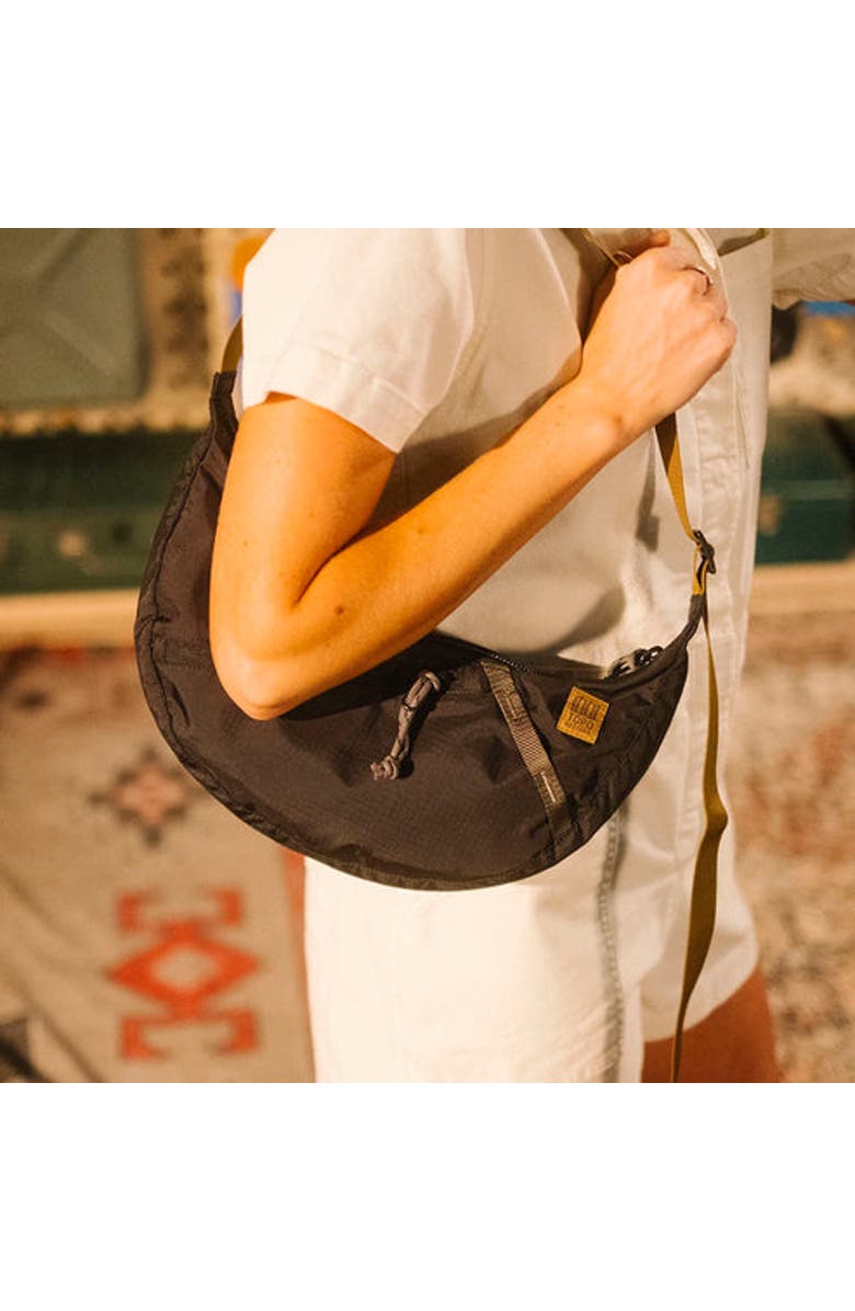 Topo Designs Moonlight Crossbody Bag, Alternate, color, Black/Neutral