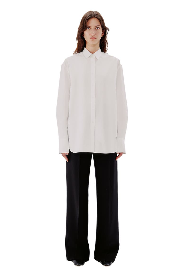 OVERSIZED MENS SHIRT, Main, color, WHITE