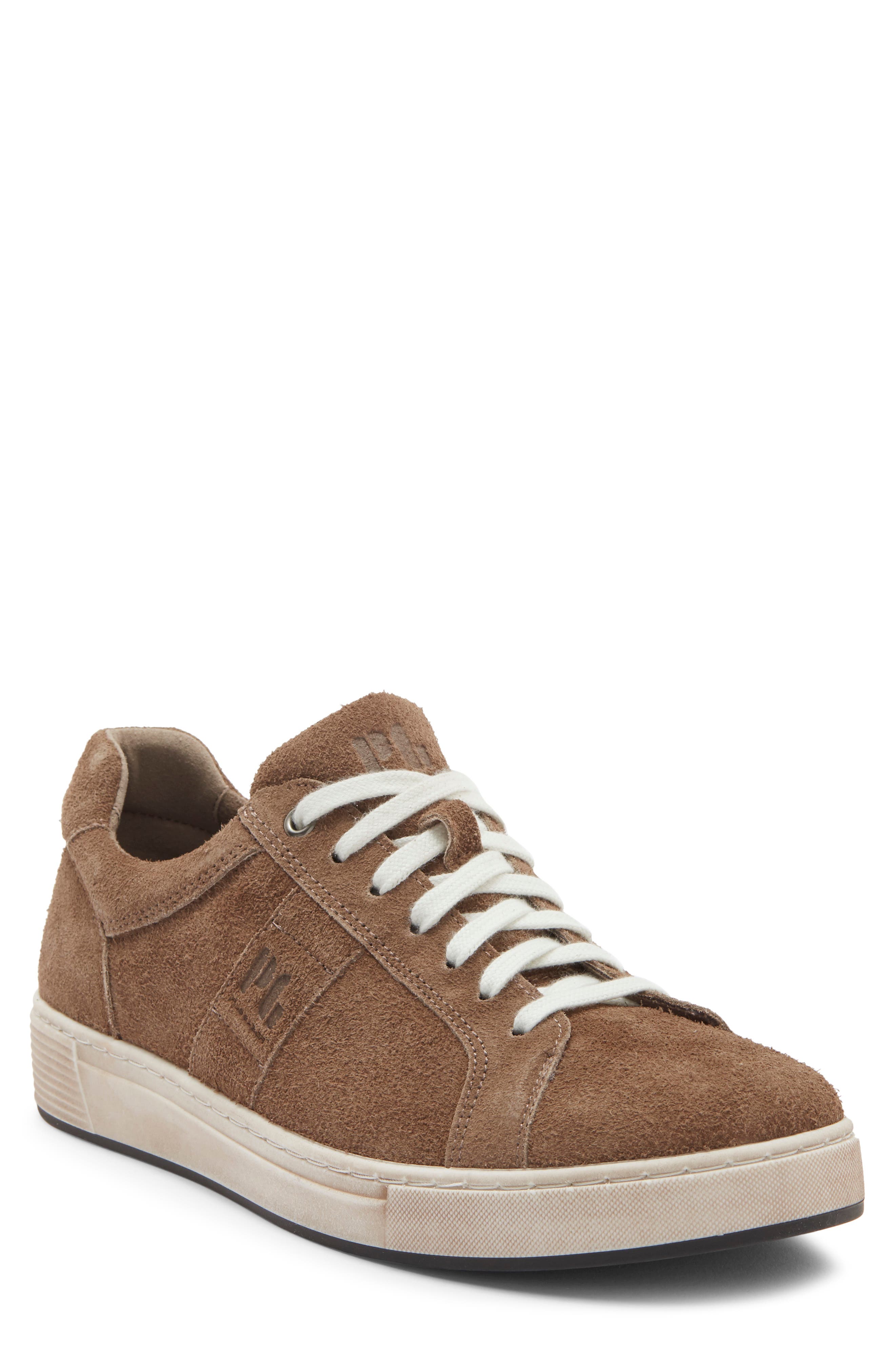 RFB 7-Eyelet Sneaker, Main, color, BROWN VSUEDE