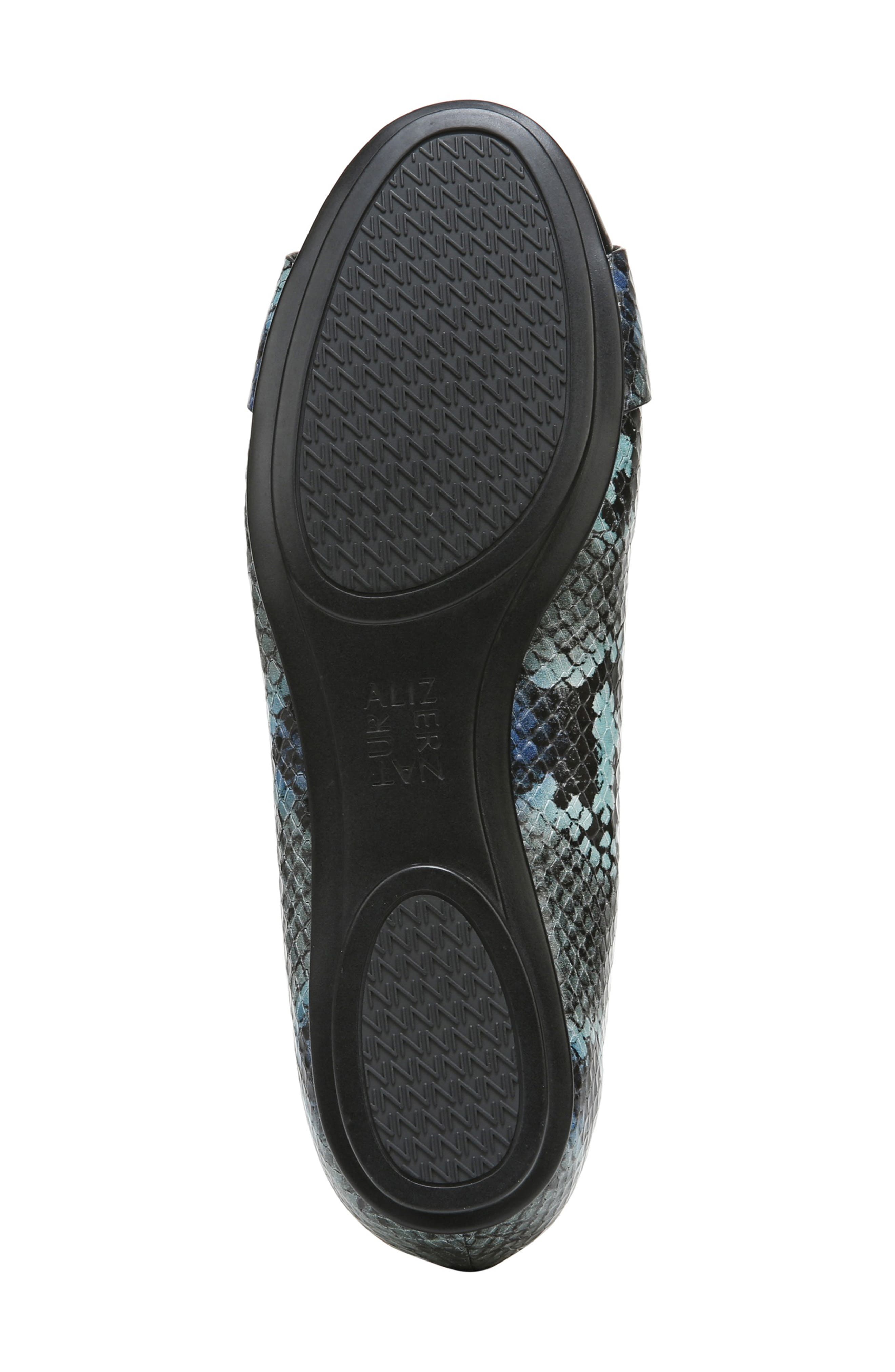 Marsha Flat, Alternate, color, BLUE TURQOISE LEATHER