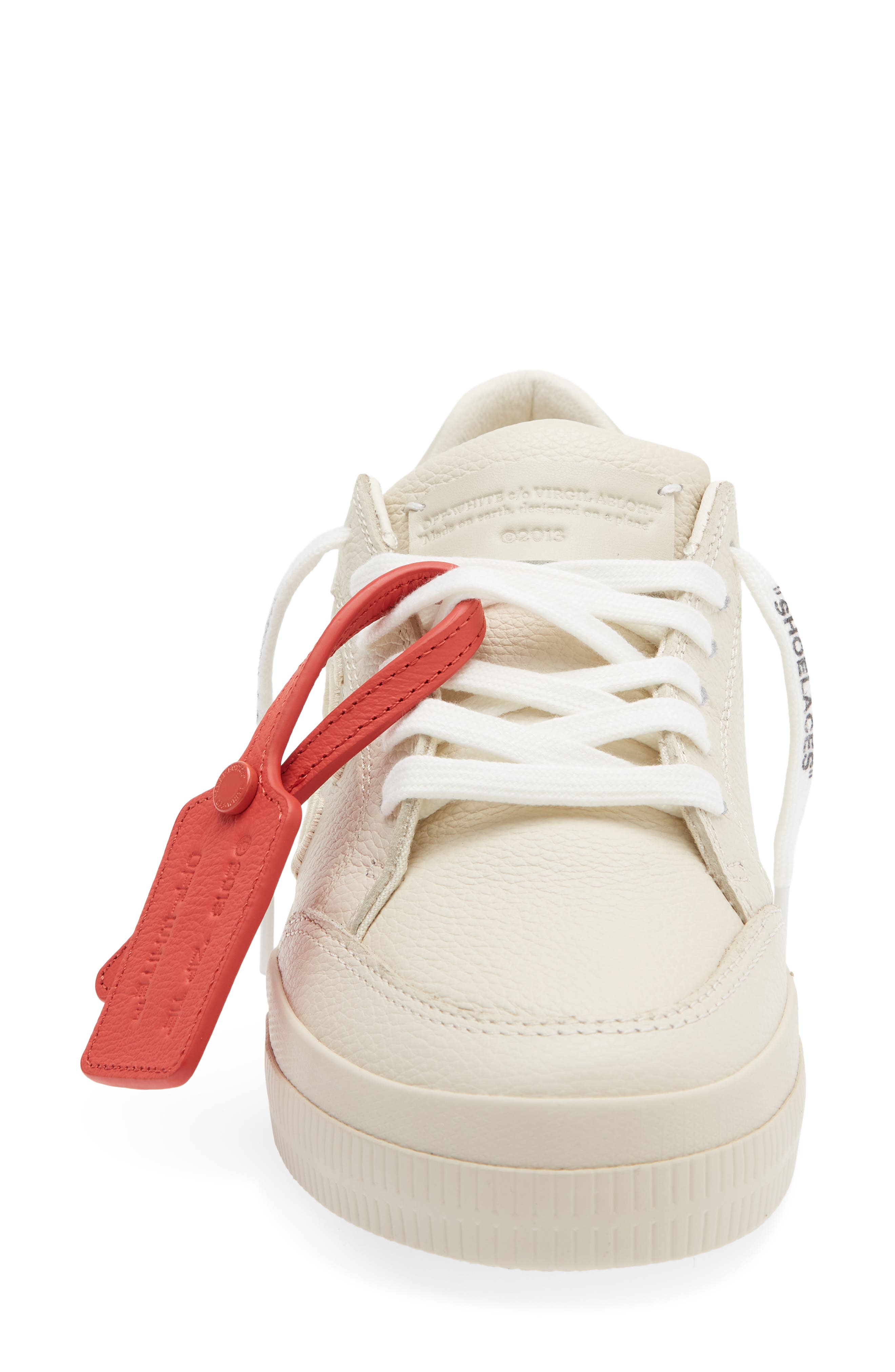 Off-White Low Vulcanized Vintage Sneaker, Alternate, color, Beige - Beige