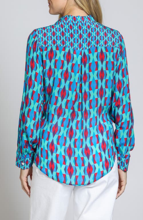 Apny Print Button-up Shirt