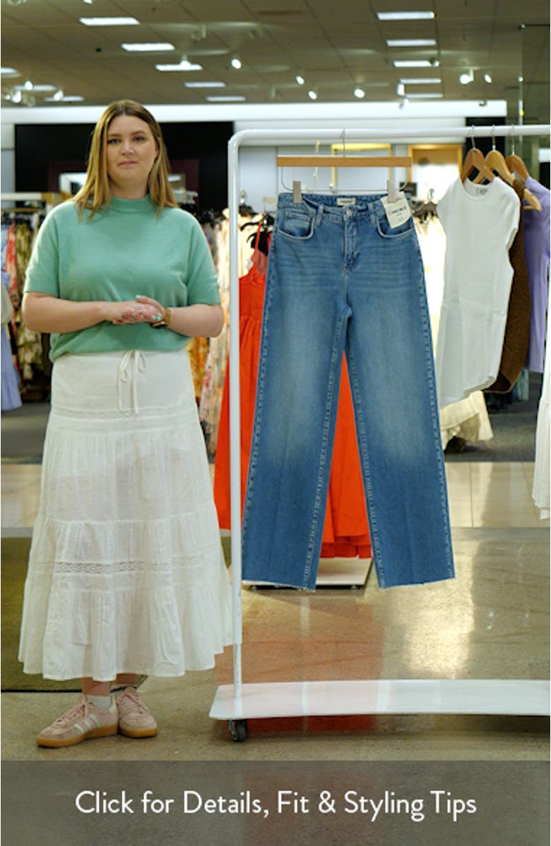 Scottie Wide Leg Jeans, sales video thumbnail