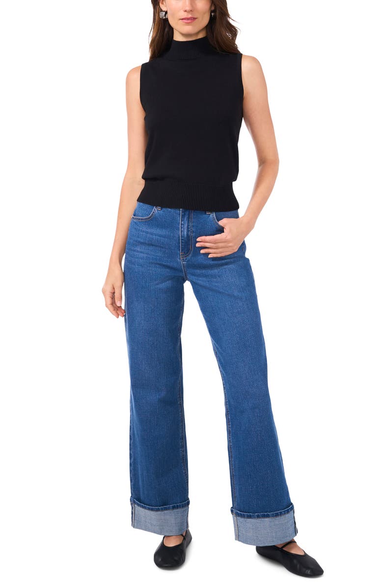 1.STATE Mock Neck Sweater Vest, Alternate, color, 