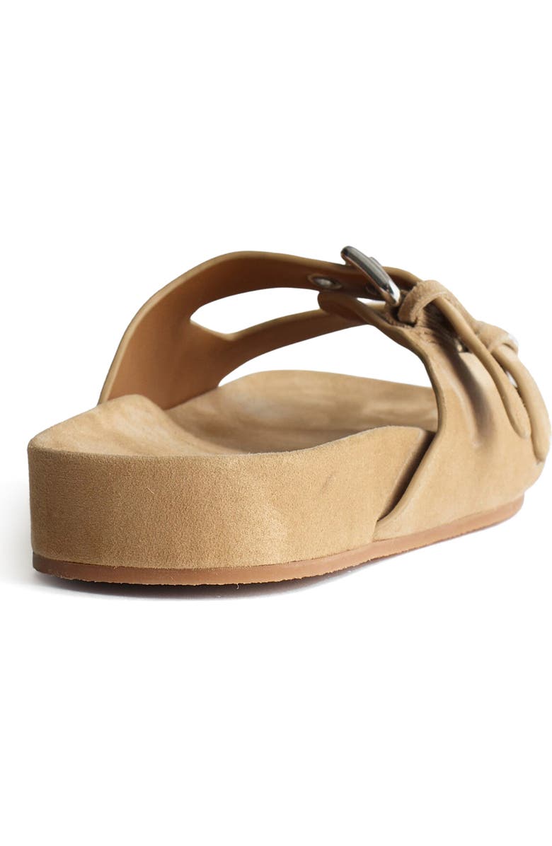 Madewell The Cambrea Double Strap Sandal, Alternate, color, Field Khaki