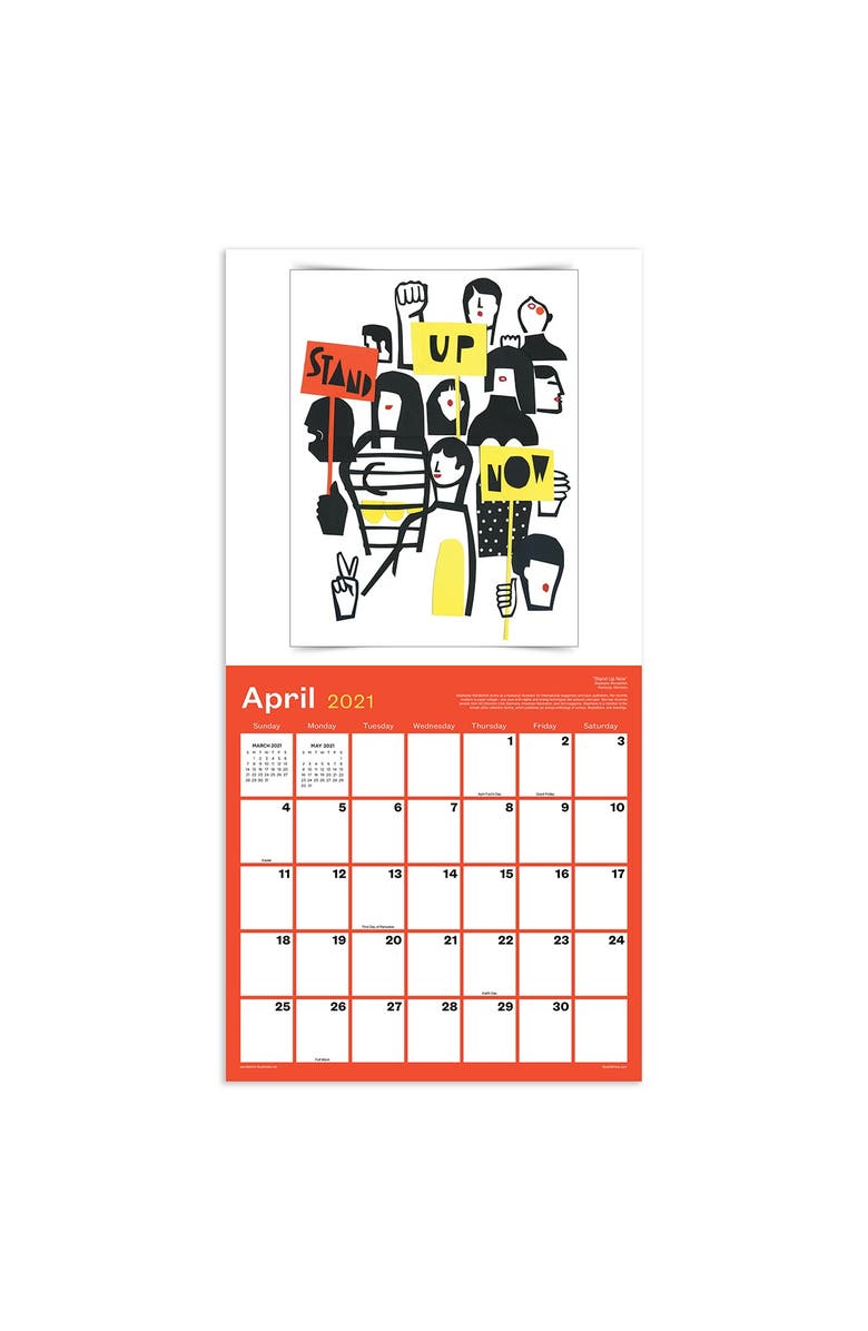 TF PUBLISHING 2021 Posters for Change Wall Calendar, Main, color, 