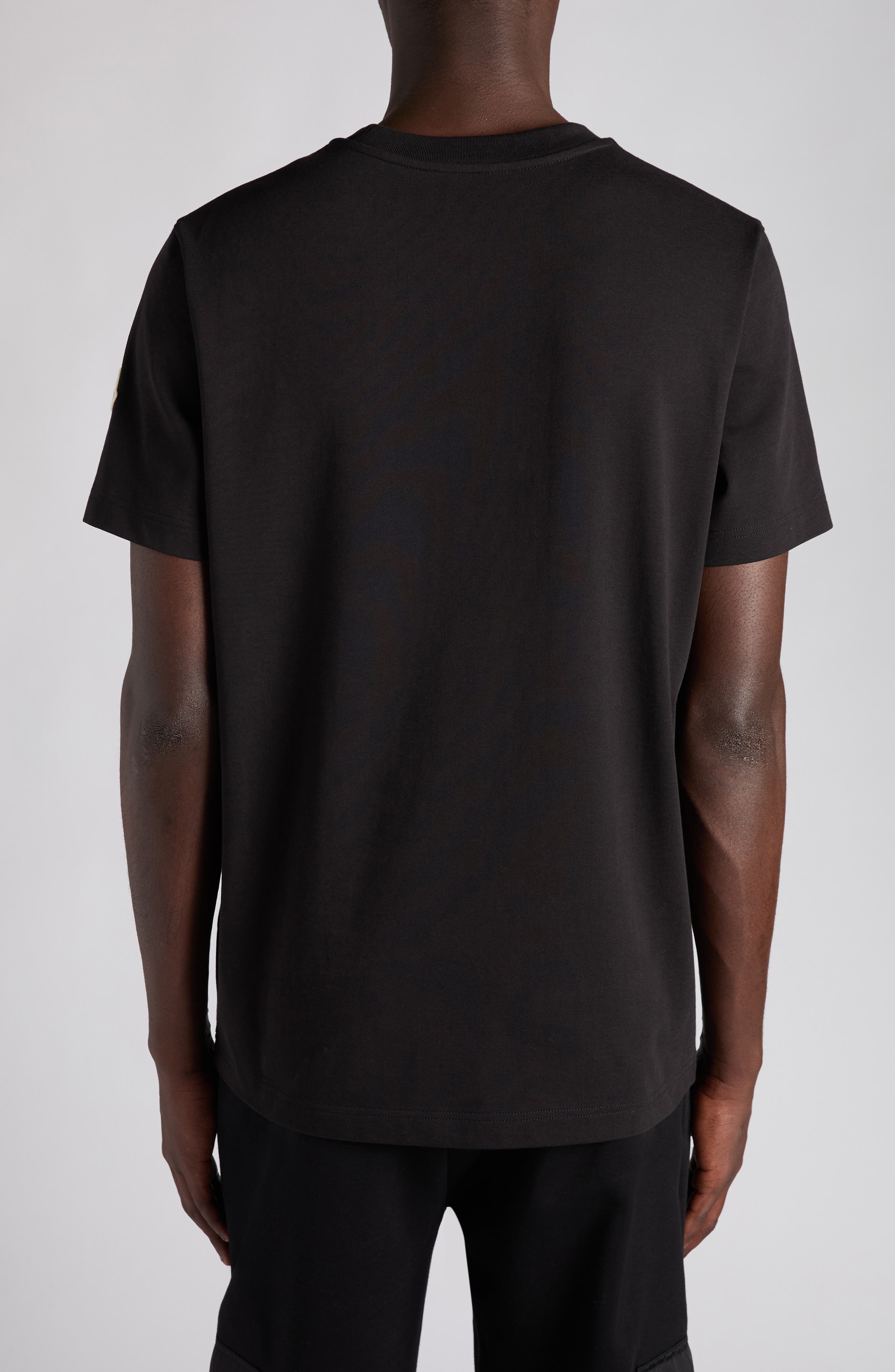 Logo Patch Cotton T-Shirt - image 2