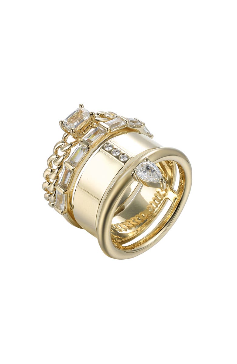 TYPE JEWELRY Typestack Gold Ring, Main, color, Gold