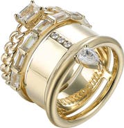 TYPE JEWELRY Typestack Gold Ring