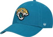'47 Men's '47 Teal Jacksonville Jaguars Secondary Clean Up Adjustable Hat