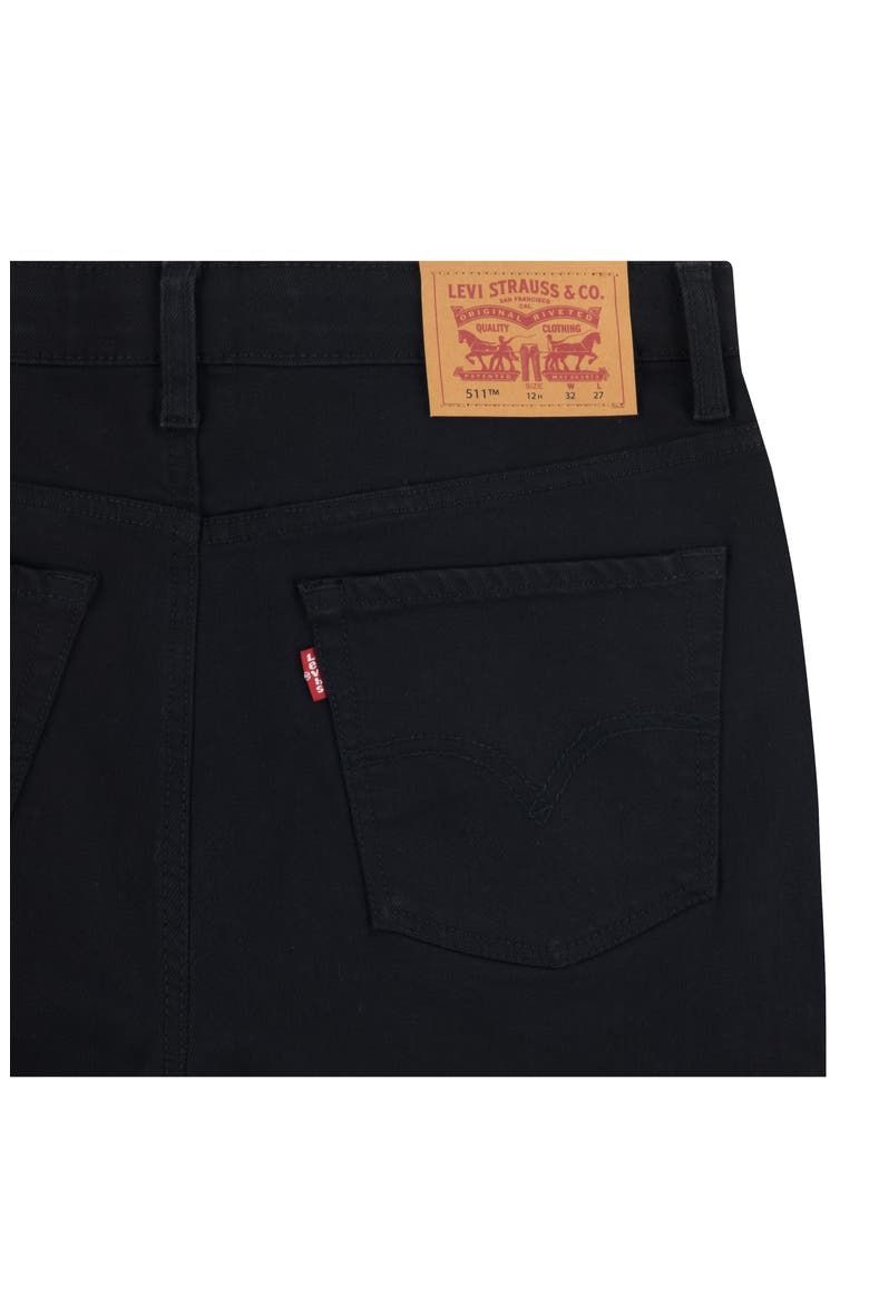 Levi's® Kids' 511™ Soft Performance Jeans, Alternate, color, BLACK STRETCH