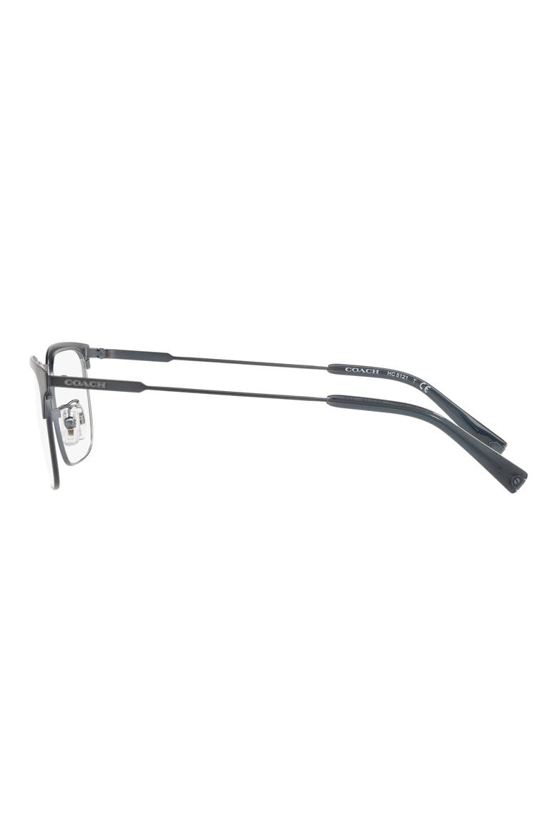 56mm Rectangular Optical Glasses, Alternate, color, MATTE SLATE / DEMO LENS
