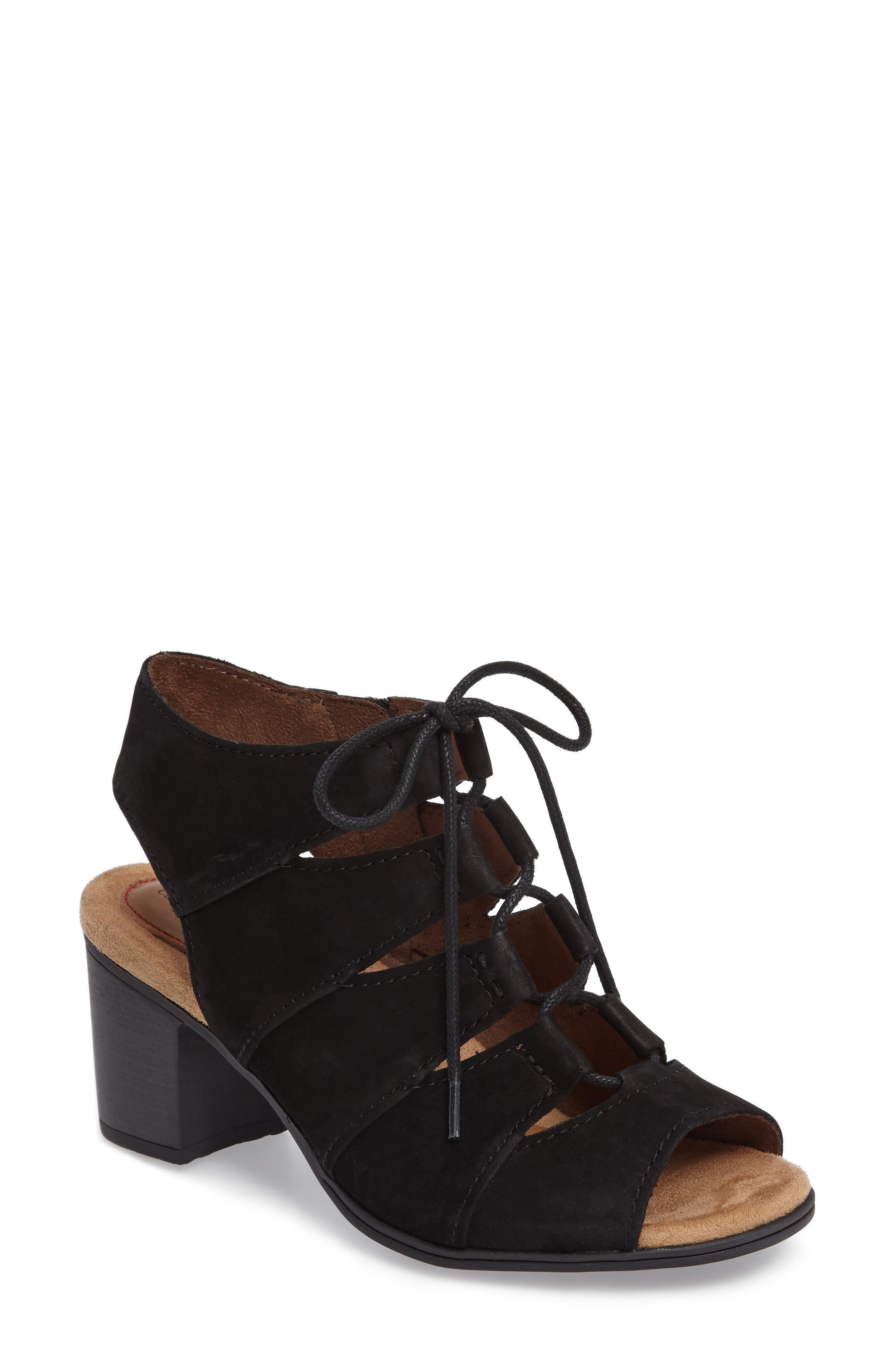 Rockport Cobb Hill Hattie Lace-Up Sandal, Main, color, 