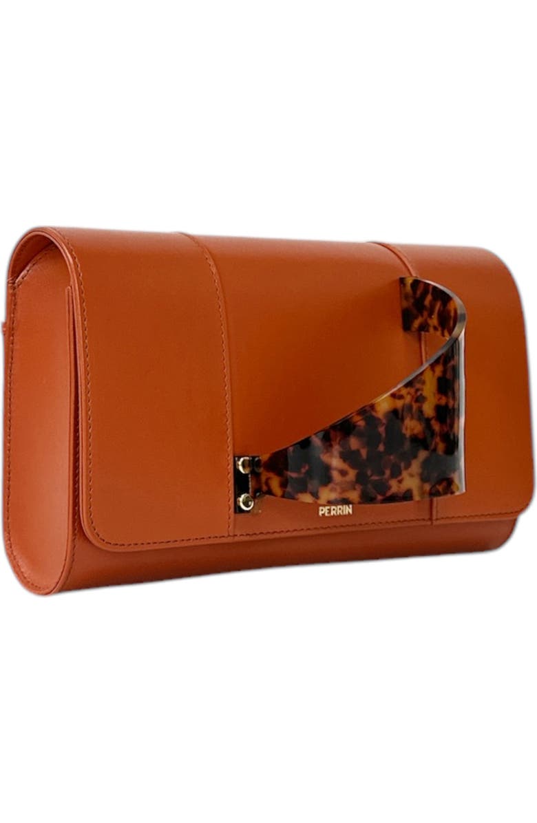 PERRIN PARIS L
Eiffel Ecaille Clutch, Alternate, color, Clay