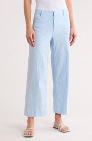 Frank & Eileen Wide Leg Cotton Pants