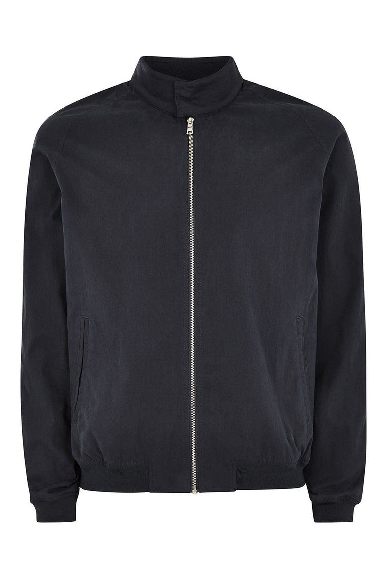 Harrington Jacket, Alternate, color, DARK BLUE