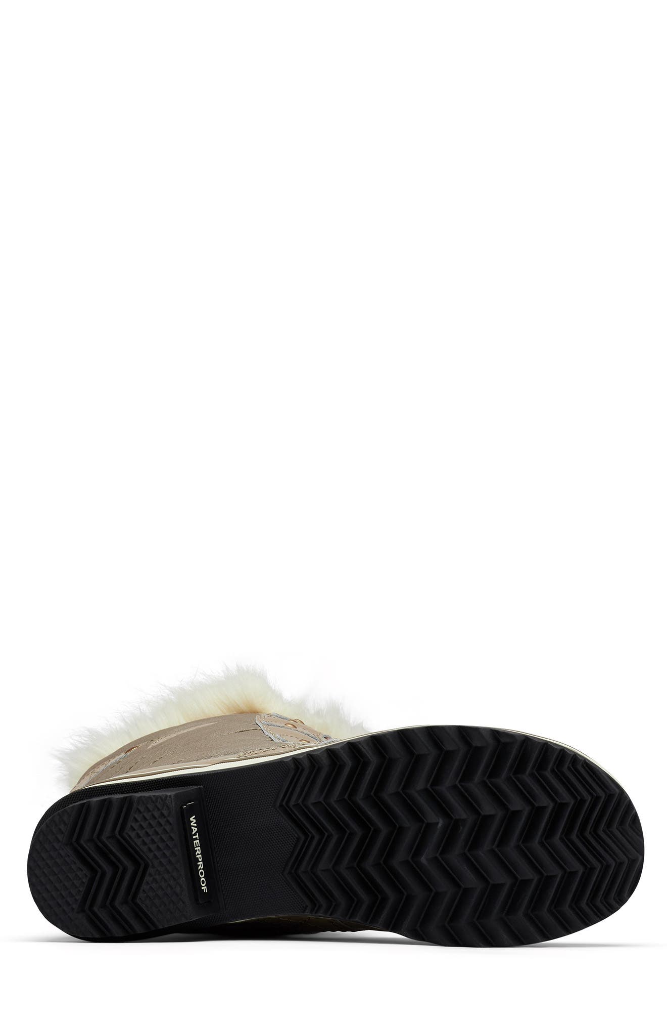 SOREL 'Tofino II' Faux Fur Lined Waterproof Boot, Alternate, color, Omega Taupe Paradox Pink