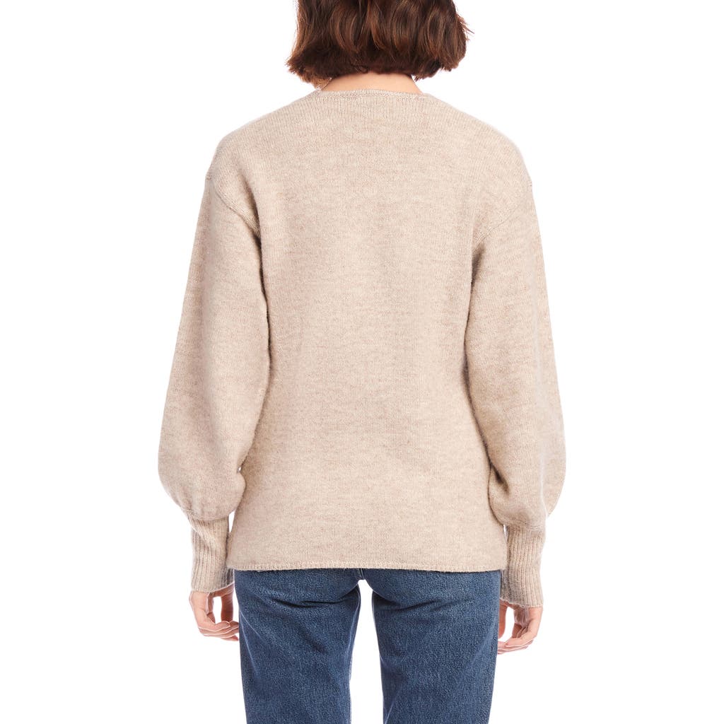 Shop Fifteen Twenty Lucy Double Breasted Cardigan In Earth
