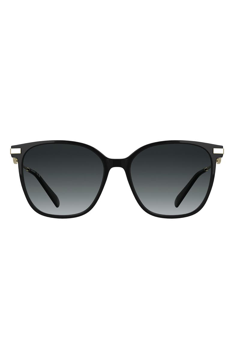 Longchamp Foulonn 55mm Gradient Modified Rectangular Sunglasses, Main, color,