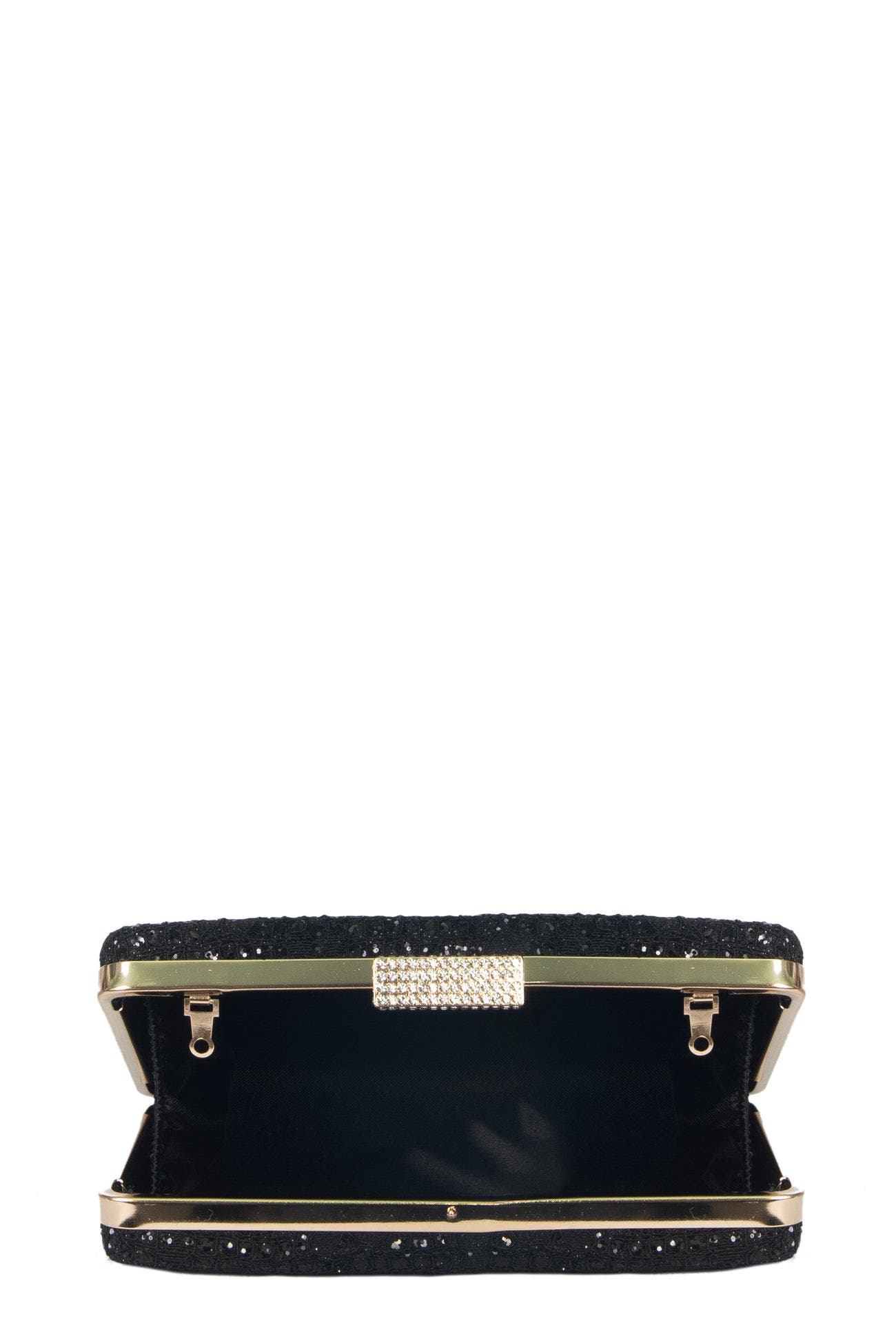 Lauren Lorraine Donna Clutch, Alternate, color, Black