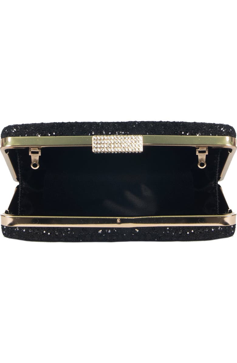 Lauren Lorraine Donna Clutch, Alternate, color, Black